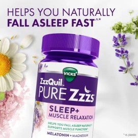 Zzzquil Gomitas Dormir Melatonina Magnesio Contenido