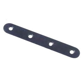 TRUSCO(トラスコ) ジョイント金具15型フラット 黒 長さ144 穴数6 TK15F6CP