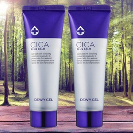 Deweycell skin improvement skin care skin oil and moisture cicaple cream 2 x 50ml / 듀이셀 피부개선 피부관리 피부유수분 시카플 크림 2개 50ml