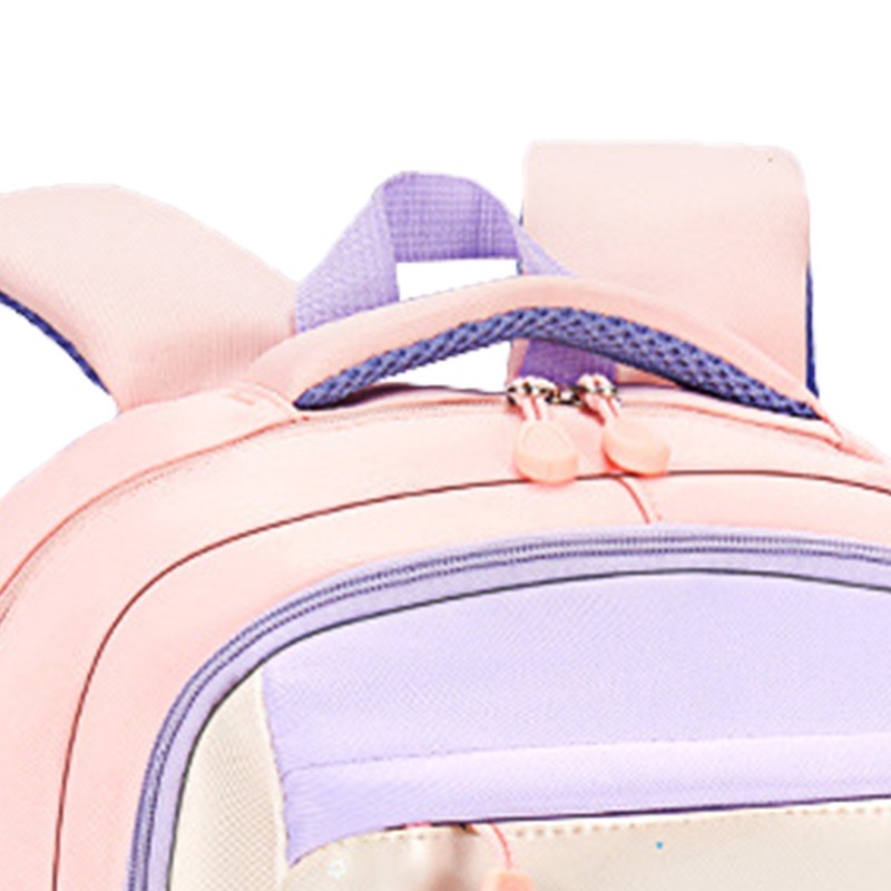 Kids Backpack Soft Comfortable Multi Layer Large Capacity Oxford Fabric