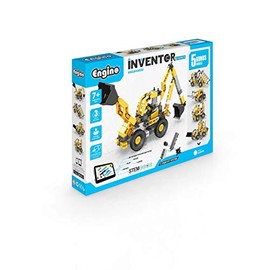 Engino IN40 Inventor Mechanics and Construction Toy, Excavator