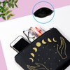Moon Witch Zipper Pouch Bag for Tarot Cards Crystals Witchy