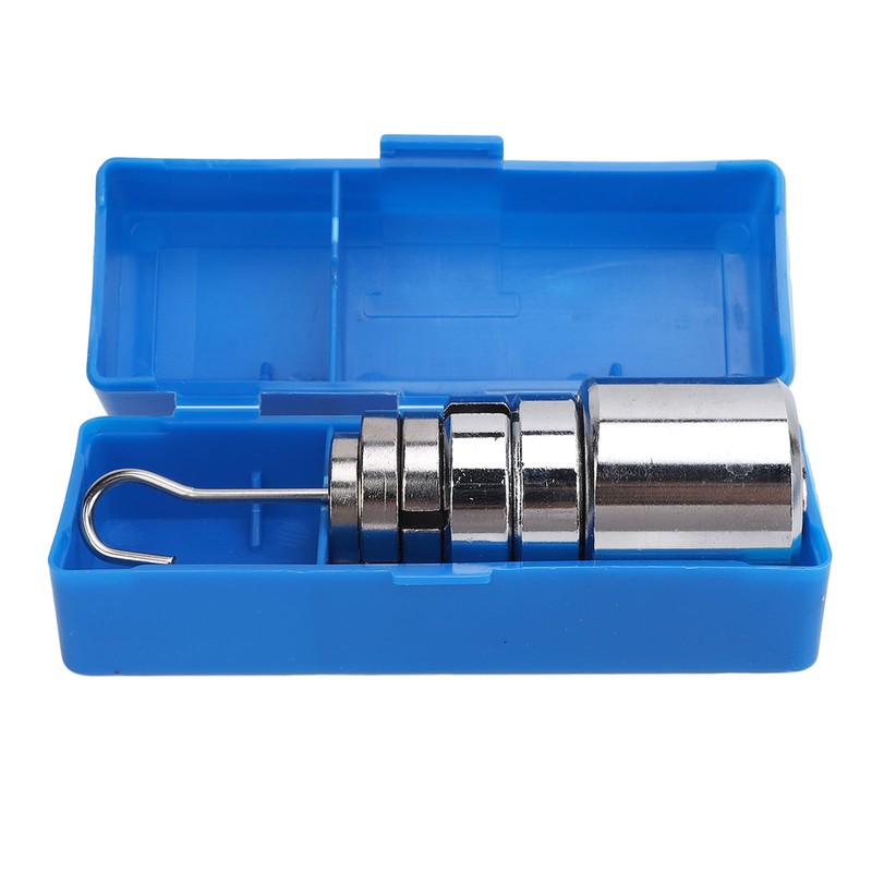 Lab Slotted Mass Set Chrome Plated Steel Accurate 200g 50g