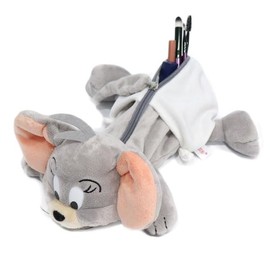 NICI Tuffy Cosmetic Bag, For women, Ladies Figure case, Lip case, for Makeup and Essentials, Animal Figure Bag, Daily Cosmetic Bag,, Black