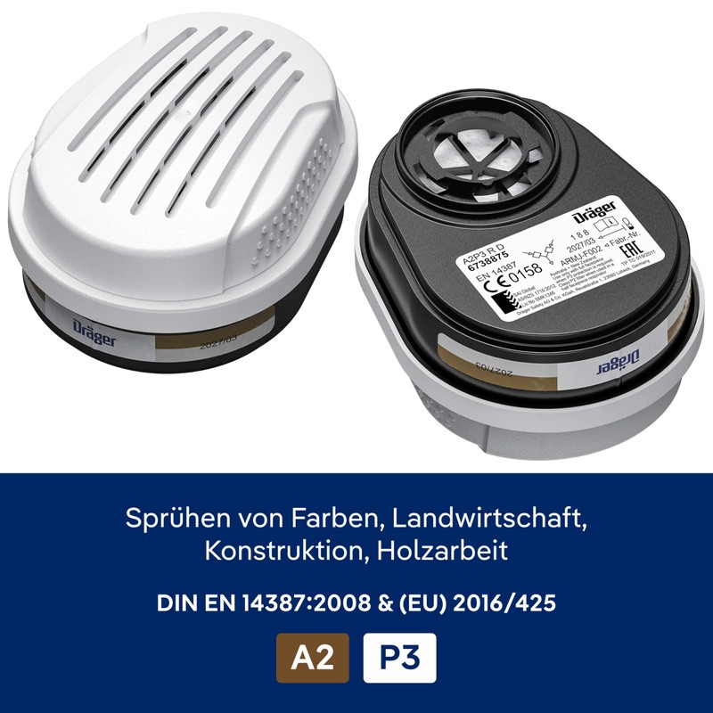 Dräger Half Mask Set Painter & Varnisher