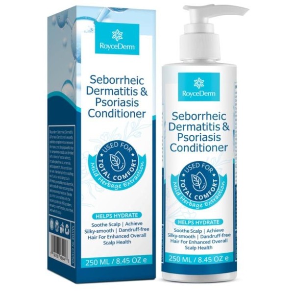Roycederm Seborrheic Dermatitis Cream, Scalp Treatment for Psoriasis, Folliculitis, Dry