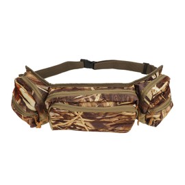 Outdoor Fishing Waist Bag Adjustable Camouflage Lint Waist Storage Pouch Hiking Mountaineering Fanny Pack