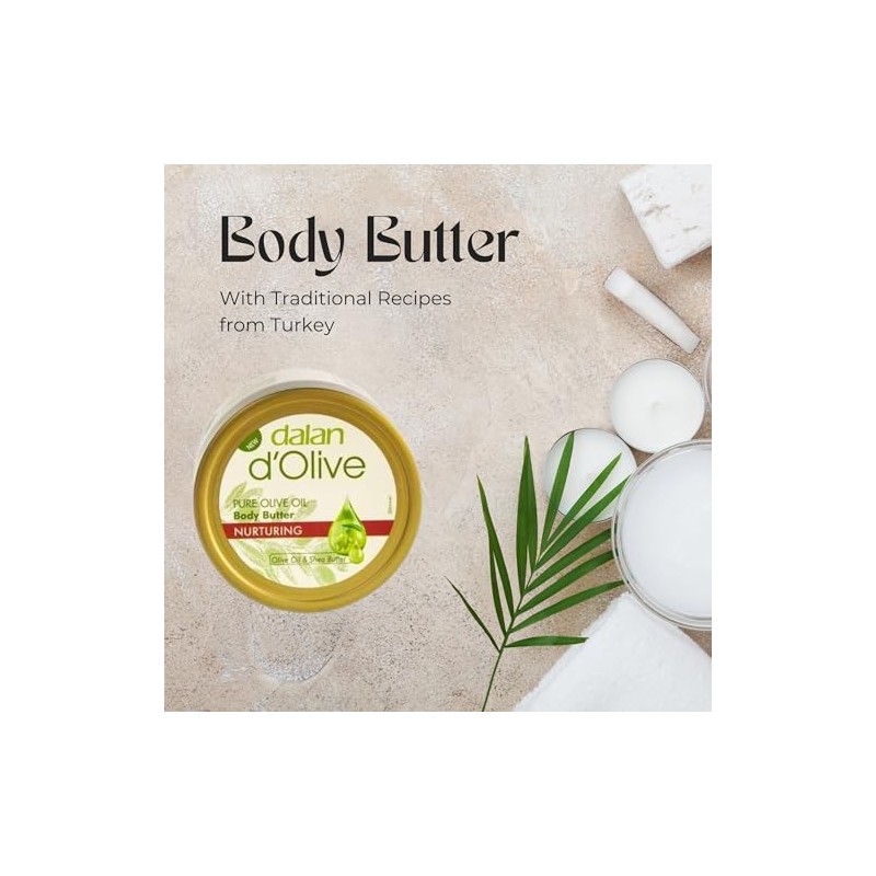 Dalan Olive Oil Body Butter Cream For Dry Skin