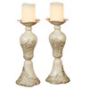 Floressa Platinum Candleholder Set