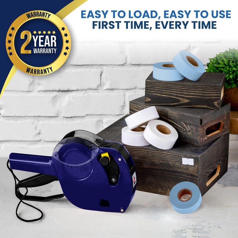 Perco Lite 1 Line Price Gun with Labels Kit -