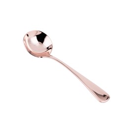 Aoyoshi 511646 Coffee Cupping Spoon, Pink Gold, W1.6 x D1.0 x 6.0 inches (40 x 25 x 153 mm)
