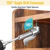 Tomorotec Flexible Drill Bit Extension Kit for Automotive Repairs, Home
