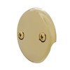 Westbrass 593144-01 Black 1-1/2" Tubular Tip-Toe Bath Waste Drain Kit,