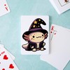 CafePress Axolotl Wizard Fantasy Pet Standard Size Playing Cards