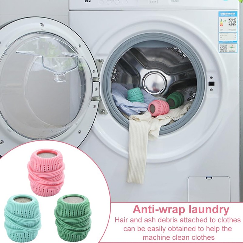 3pcs/Set Washing Machine Laundry Ball, Fabric Softener Dispenser, Reusable Laundry