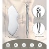 Acupuncture Pen and Stainless Steel Gua Sha Set, Manual Reflexology