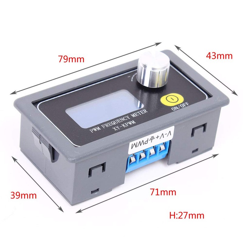 MiOYOOW PWM Frequency Generator, 1-Channel 1Hz-150KHz Adjustable Pulse Duty Cycle