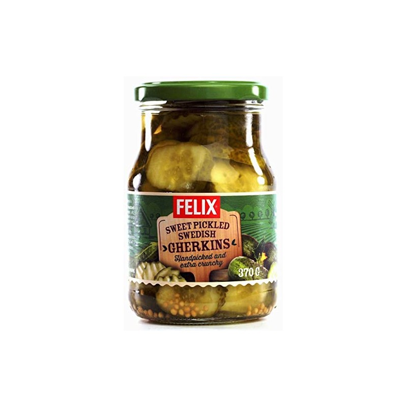 Felix Smorgasgurka | Swedish Pickled Gherkins | 1 x 370g