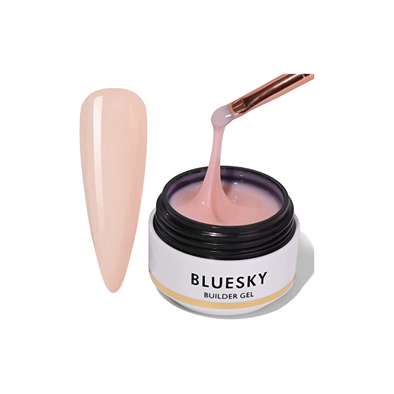 Bluesky Builder Gel 15ml, Nude, Nail Strengthener and Extensions