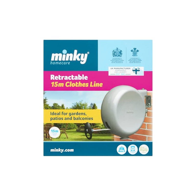 Minky Retractable Reel Line 15metres
