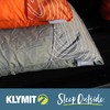 Klymit Drift Camping Pillow, Shredded Memory Foam Travel Pillow with