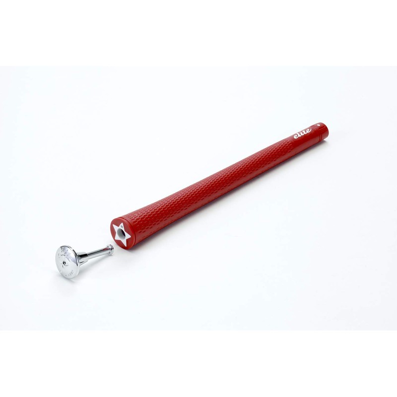 elitegrips S48 Golf Grips, Set of 7, Classic Red with