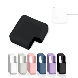 Funda de Cargador de Silicona Delgada Suave para MacBook Pro 14 M3 M4 MAX (A3112/A3401/A2992/A2918) y Air 13"/13.6" /15" (A3114/A2941/A3241/A3113/A3240/A1369/A1466), Cargador de 45W/70W