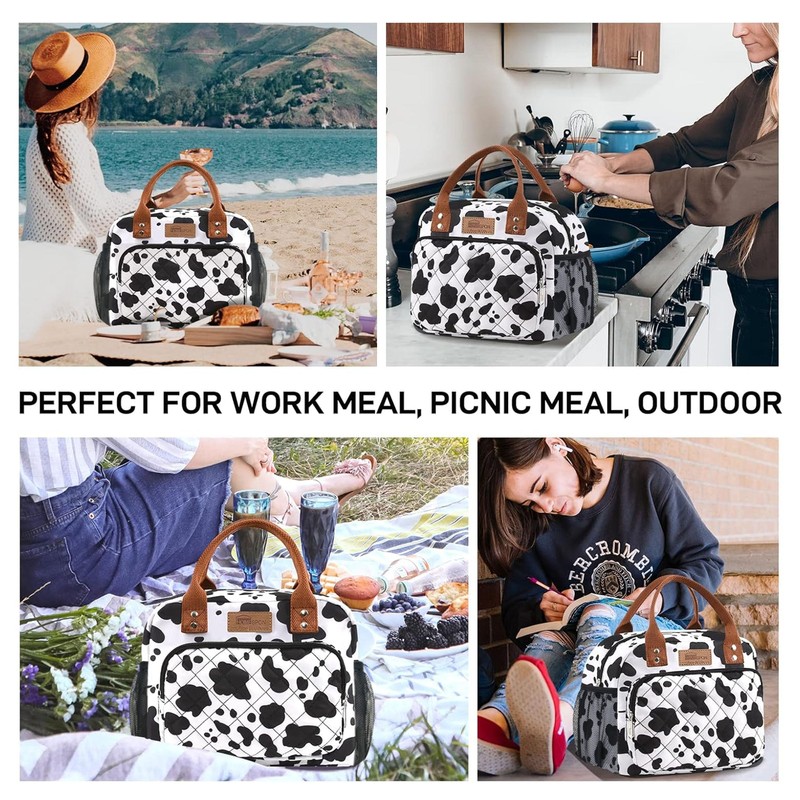 HOMESPON Buringer Lunch Bag for Woman Man Adults with Front