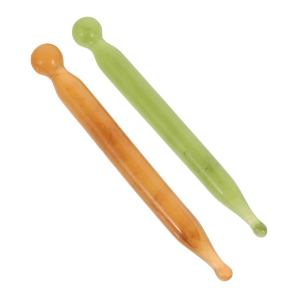 ORFOFE 2pcs Resin Gua Sha Facial Tool for Face Body