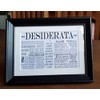 PR Desiderata Print in Frame