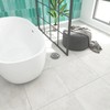 Round 4 Inch Screw-in Floor Drain Cover, Stainless Steel Strainer