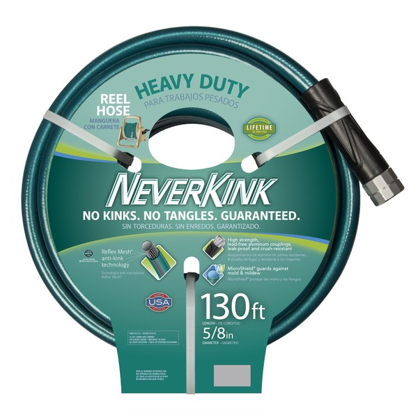 Teknor Apex 100519523 Neverkink 8615-130, Heavy Duty Hose Reel Garden