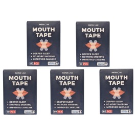 patch4u Premium Face Mouth Tape for Snoring, Hypoallergenic