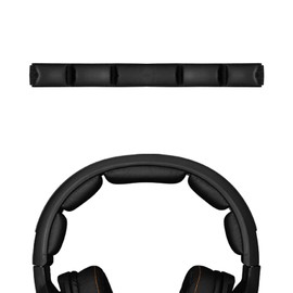 Geekria Replacement Protein Leather Headband Pad for SteelSeries SIBERIA 800 840 Headphones (Black)