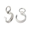 10Pcs Parrot Foot Ring, Anti Erosion Stainless Steel Birds Training