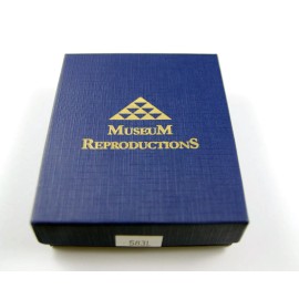 Museum Reproductions, Inc. USA Elizabethan Lapis Lazuli Bracelet with Enamel Flowers - Museum Store Collection