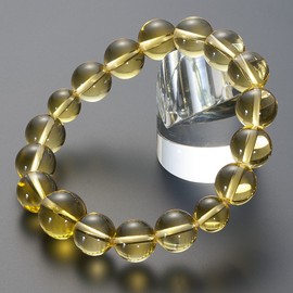 Butsudanya Takita Shoten Special Bracelet Citrine Crystal (Citrine) 0.5 inch (12 mm) Ball, Inner Circumference Approx. 6.7 inches (17 cm) ◆ Money Luck Boost Prayer Bracelet, Prayer Beads Bracelet,