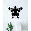 Squat Wall Decal Sticker Bedroom Home Room Art Vinyl Inspirational