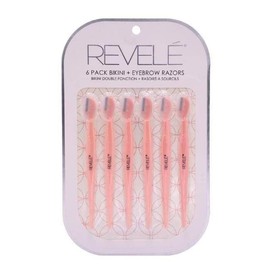 Revels Bikini and Eyebrow Razor, 6 count