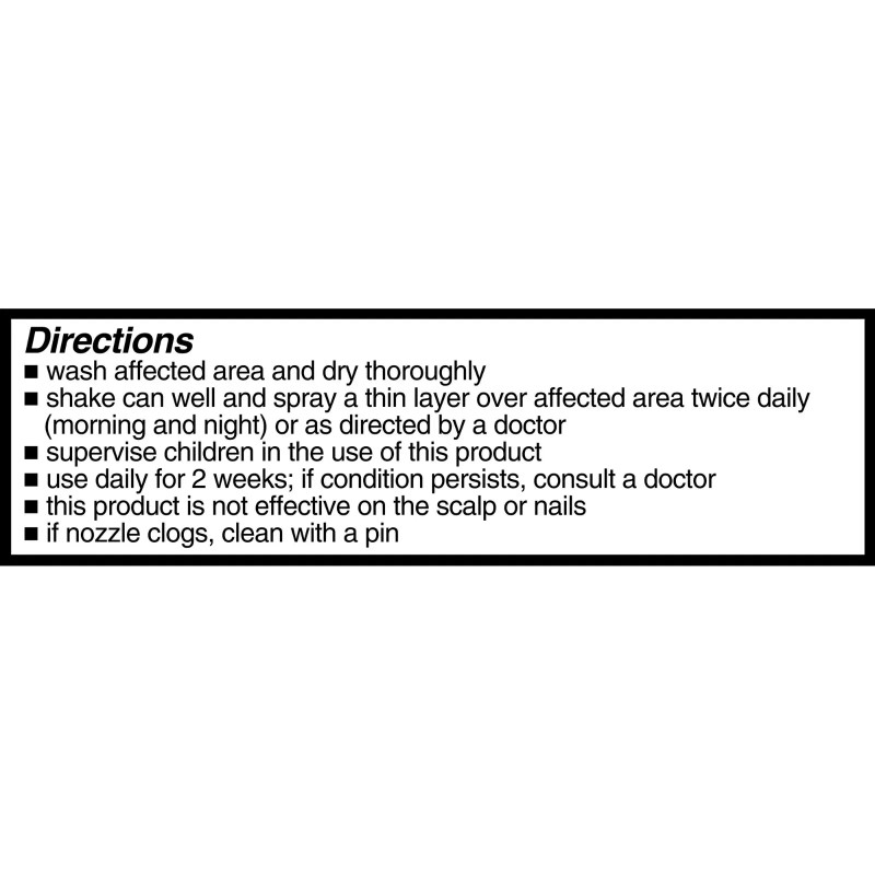 EQUATE [2 Pack] Equate Powder Spray for Jock Itch Relief