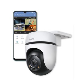 Tapo 2K Security Outdoor Camera, Pan/Tilt Wi-Fi, IP66 Weatherproof, AI Detection, 360° Visual Coverage, Starlight Colour Night Vision C510W(Renewed)
