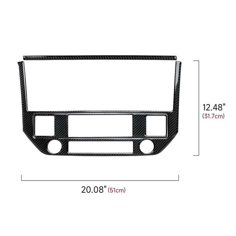 BRMYL Center Console Panel Decals for 2006 2007 2008 Dodge