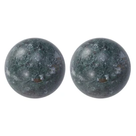 Ciieeo 2 Pcs Jade Hand Relaxing Tool Crafts for Adults Exercise Exercise Products for Women Exercise Baoding Balls Jade Sports Stress China Massager Fitness