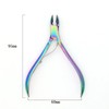 Cuticle Clipper Scissors Stainless Steel Manicure Colourful Clipper Dead Skin