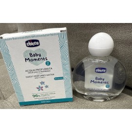 CHICCO BABY EAU DE COLOGNE BABY PERFUMED WATER 100ml. ALCOHOL FREE