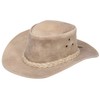 Australian Camel Western Style Cowboy Outback Real Suede Aussie Bush