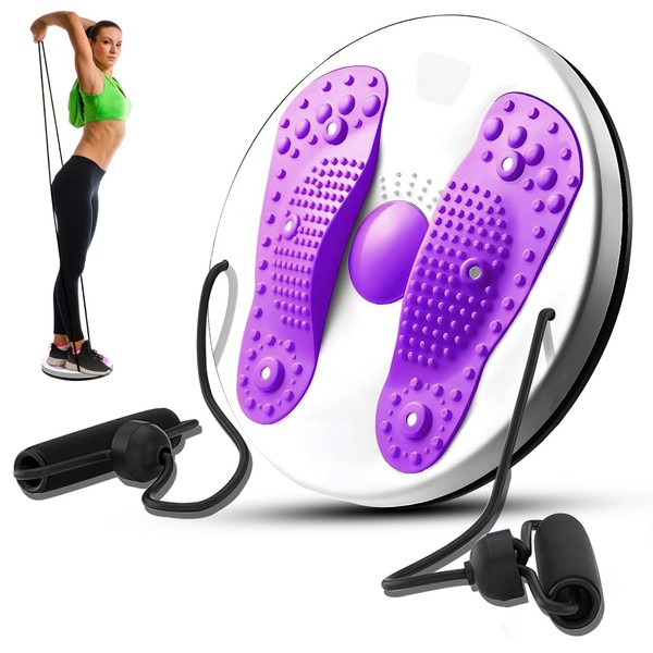 TOATELU Twist Waist Disc: Waist Twists with Drawstring, Twist Waist