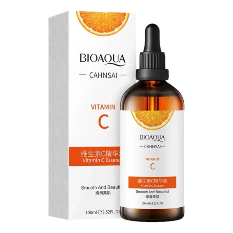Bioaqua Vitamina C Serum 100ml Crema Facial Y Ojos Normal