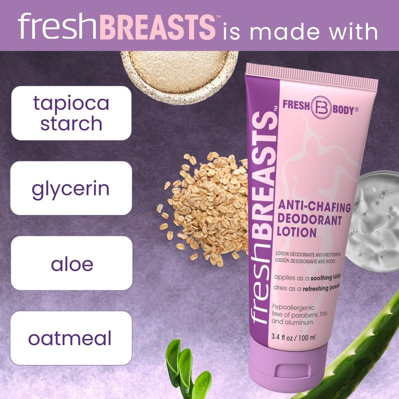 NEW 5 Oz. Fresh Breasts Lotion - The Solution for