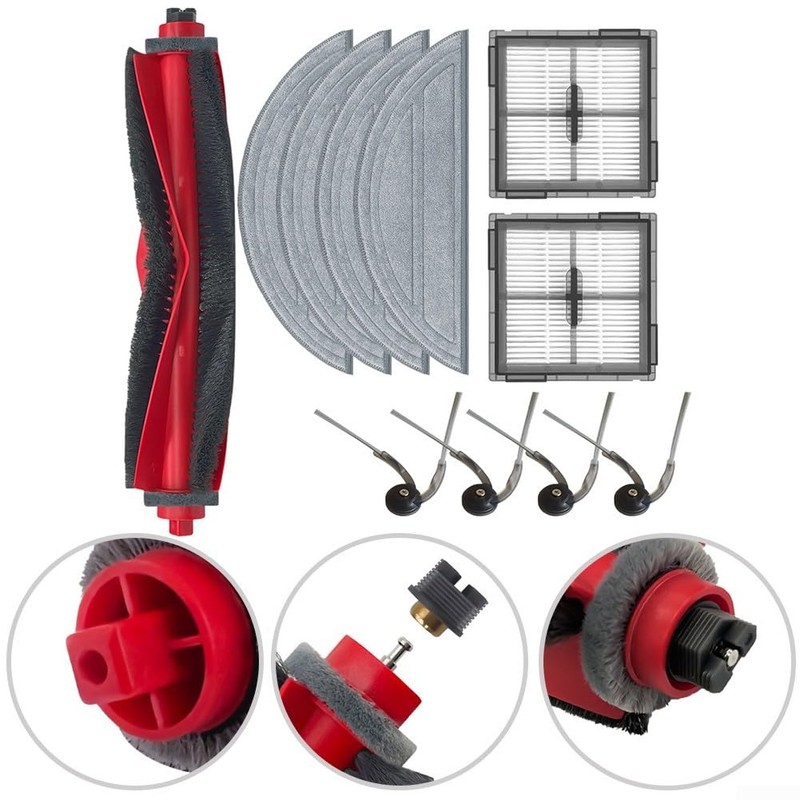Vacuum Cleaner Replacement Kit for Roborock Q10 S5+ Q10 VF